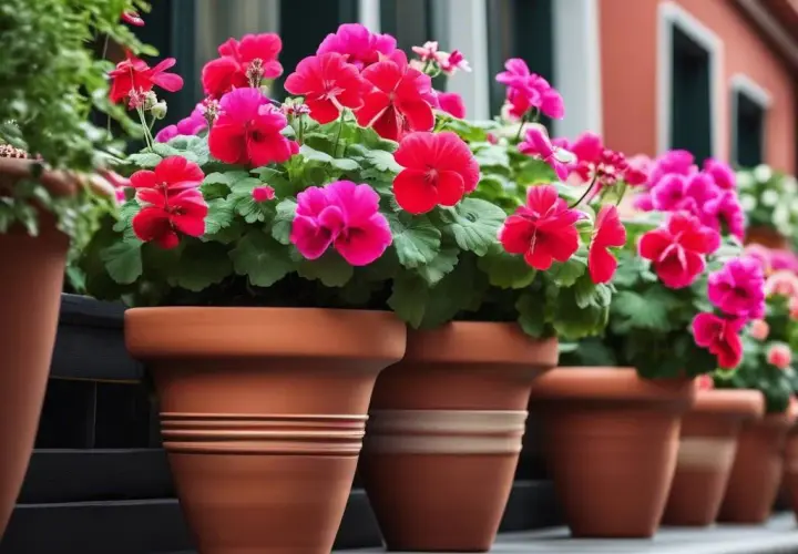 Jakie doniczki do pelargonii zapewnią zdrowy wzrost roślin?