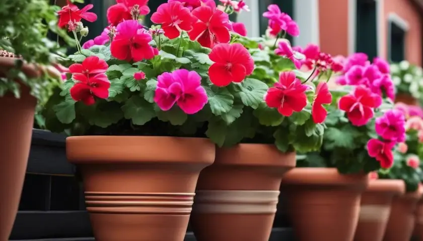 Jakie doniczki do pelargonii zapewnią zdrowy wzrost roślin?