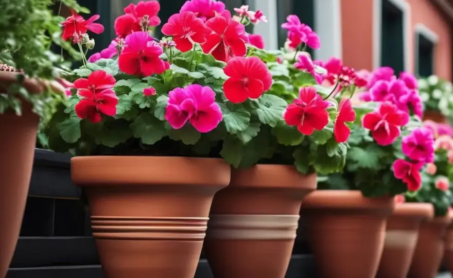 Jakie doniczki do pelargonii zapewnią zdrowy wzrost roślin?